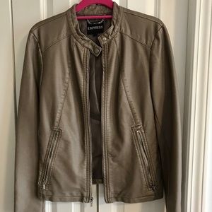 Express Vegan Leather Jacket